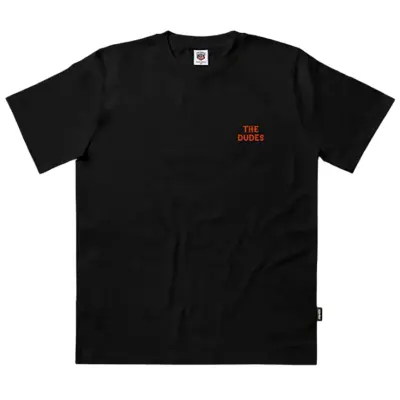 THE DUDES BACON & CHEESE CLASSIC T-SHIRT | BLACK