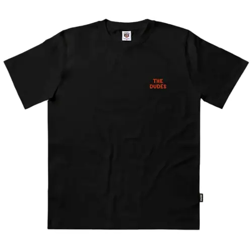 THE DUDES BACON & CHEESE CLASSIC T-SHIRT | BLACK