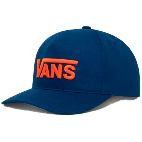 VANS KIDS HATS DROP V LOGO SNAPBACK | DEEP INDIGO