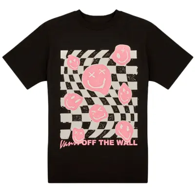 VANS KIDS T-SHIRT TWISTED JOY SS | BLACK