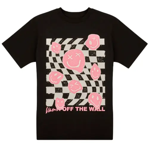 VANS KIDS T-SHIRT TWISTED JOY SS | BLACK