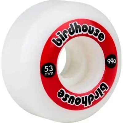 BIRDHOUSE LOGO WHEELS 99A SHR 53MM | RED