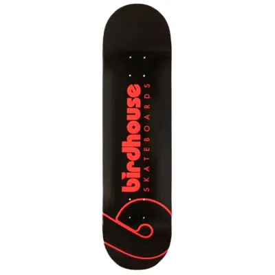 BIRDHOUSE DECK TEAM LOGO 8.25 | BLACK