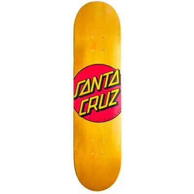 SANTA CRUZ CLASSIC DOT DECK | YELLOW