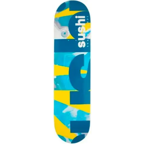 SUSHI DECK SPECTRUM LOGO | YELLOW TEAL