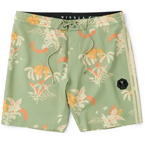 VISSLA BOARDSHORTS SUB TROPIC 18.5 | GREEN