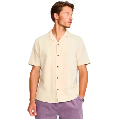 REVOLUTION SHORT SLEEVED SHIRT | OFF WHITE