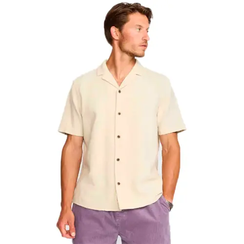 REVOLUTION SHORT SLEEVED SHIRT | OFF WHITE