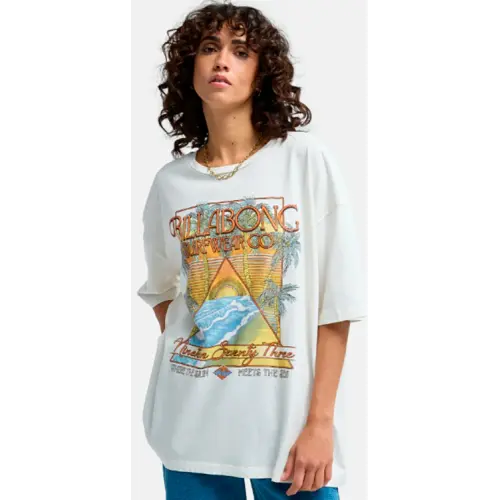 BILLABONG T-SHIRT SUN MEETS SEA | SALT CRYSTAL