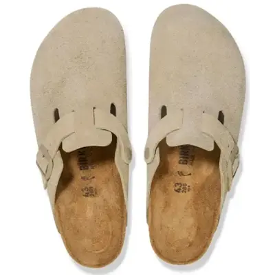 BIRKENSTOCK BOSTON BS NARROW FIT | FADED KHAKI