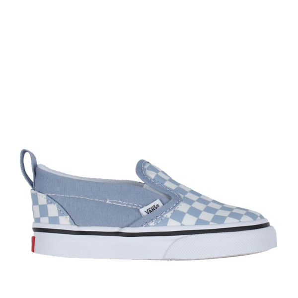 VANS SLIP-ON V | COLOR THEORY CHECKERBOARD DUSTY BLUE